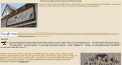 Desktop Screenshot of fatquartersquiltshop.com